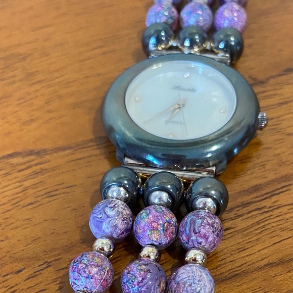 Unique Vintage Lucida Stone Watch - Picture 5 of 7